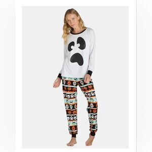 Halloween Ghost Women’s Matching Family Pajamas Set from Way to Celebrate